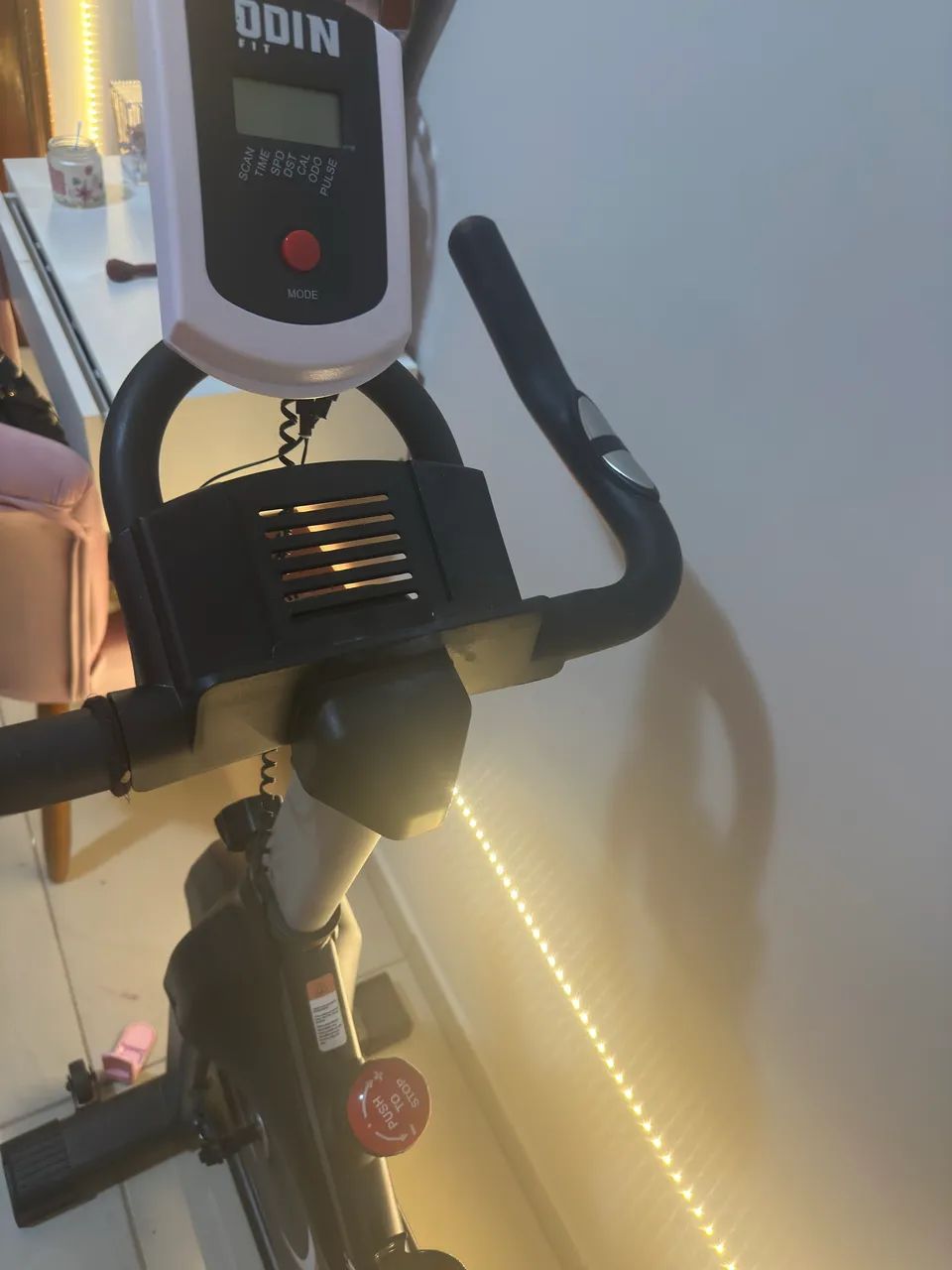 Bicicleta Ergométrica Spinning Odin Fit Pace3000