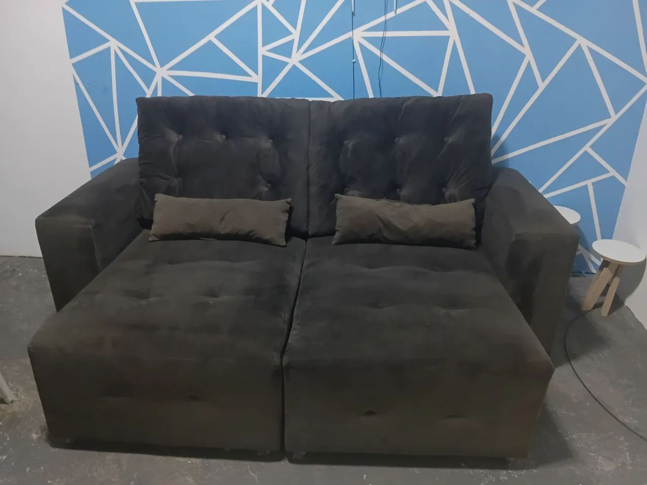 Sofá retrátil 3 lugares - Foto 3