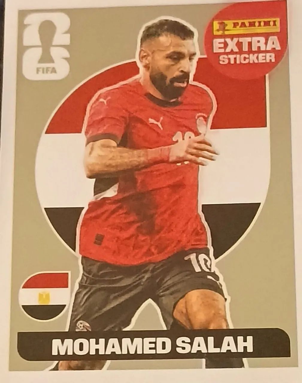 Extra sticker Mohamed salah prata