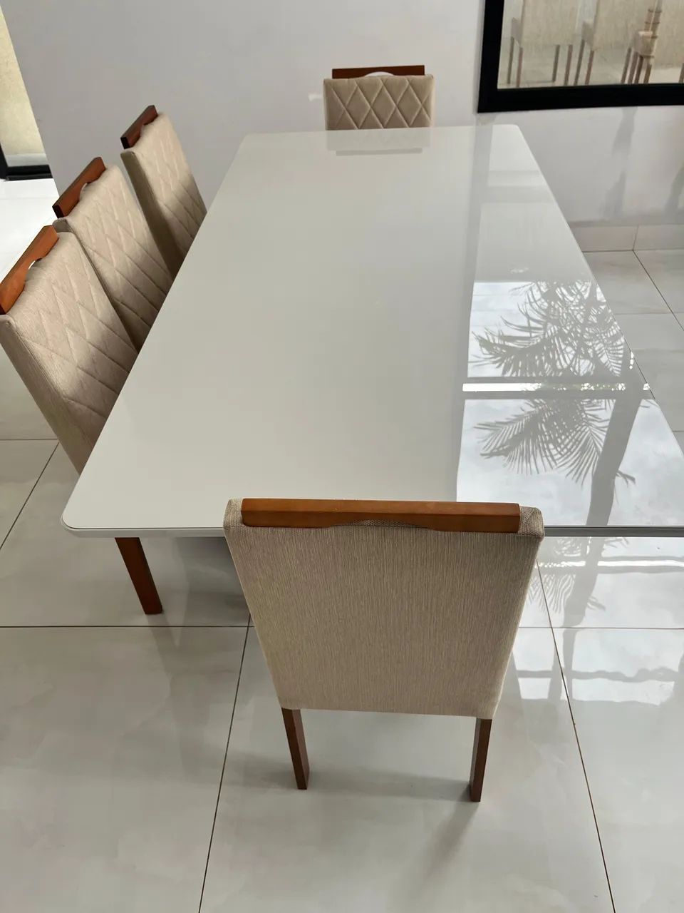 Mesa de jantar nova completa pronta entrega  - Foto 4