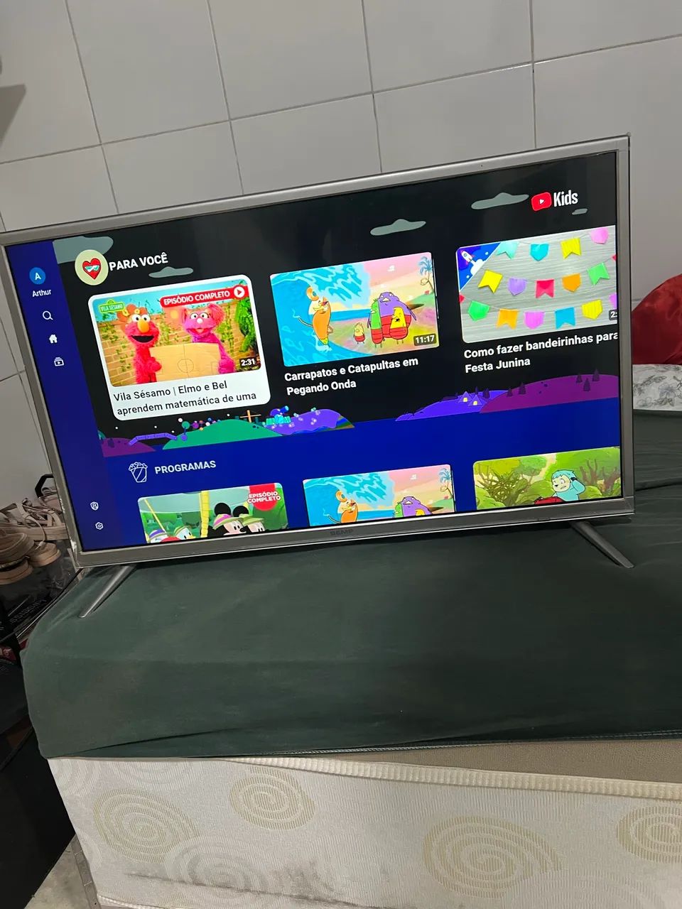 Tv 32 polegadas semp smart  - Foto 3