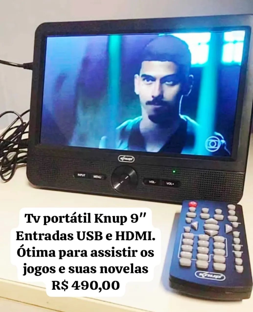 TV portátil Knup 9"