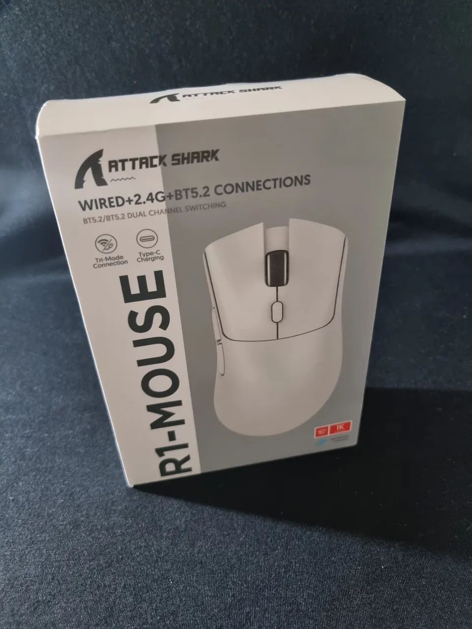 Mouse Attack Shark R1 (Novo sem uso) - Foto 2
