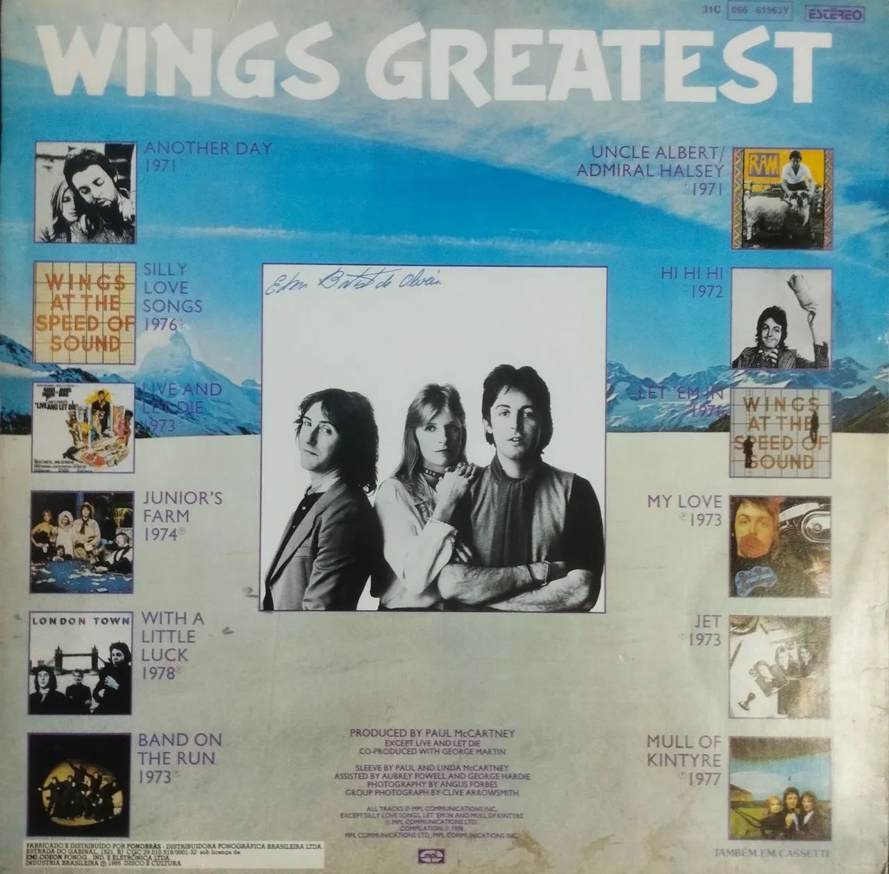LP Wings - Gratest 1978 - Foto 2