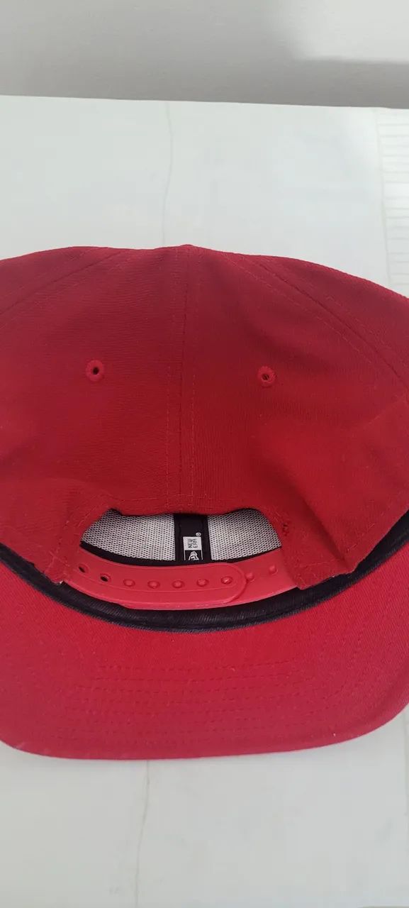 Boné Los Angeles Dodgers MLB Snapback vermelho  - Foto 2