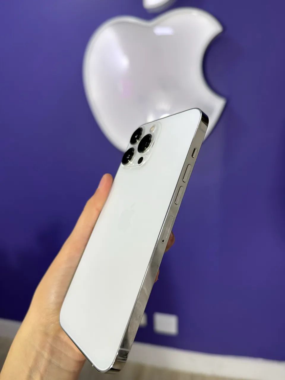 iPhone 13 Pro Max Silver 256GB Bateria 100% - Seminovo ( 6 meses