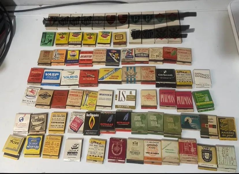 63 Caixas de Fósforos Antigos 4,00 Reais cada (Com fósforos) - Foto 2