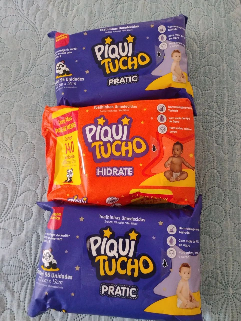 Kit Lenço umedecido 