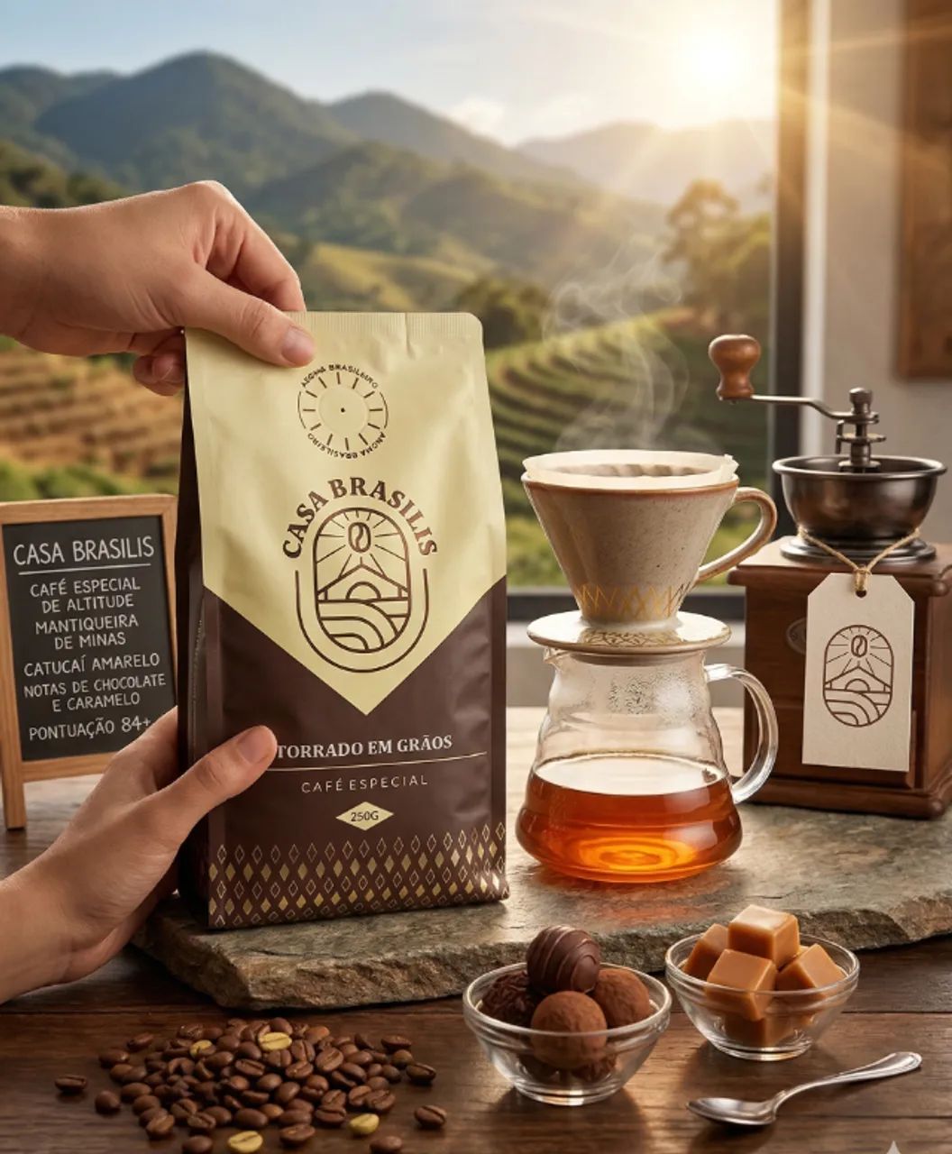 Café Especial Casa Brasilis 84+ Pontos - Direto da Mantiqueira de Minas