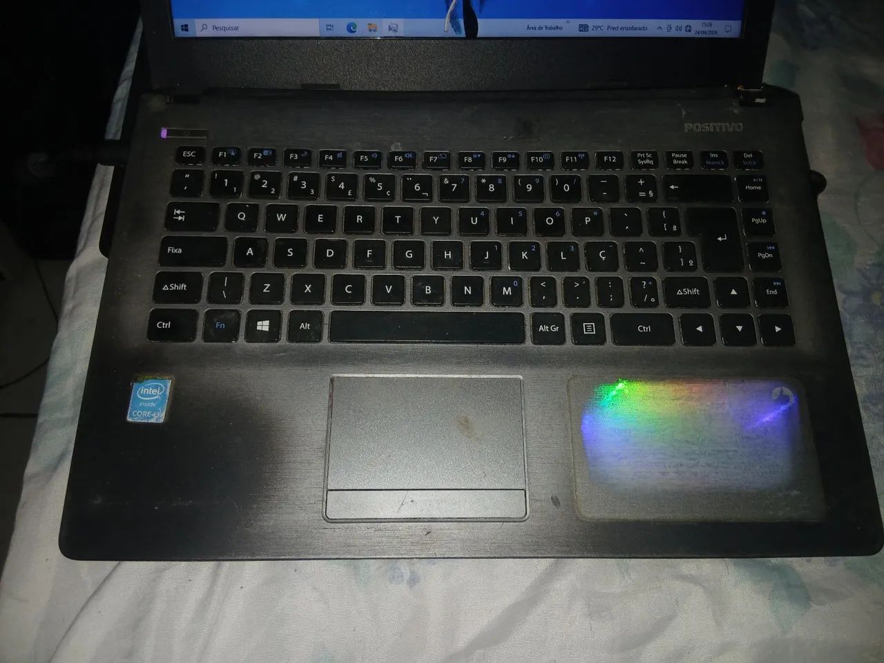 Notebook positivo funcionando perfeitamente pra venda !!! - Foto 2