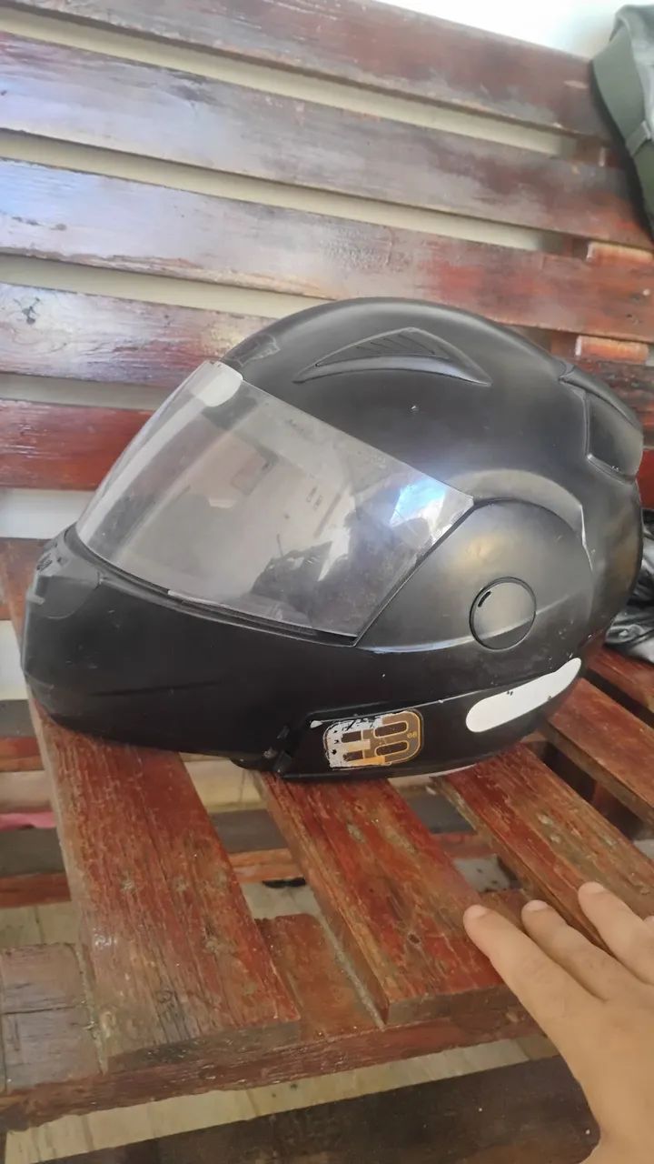 Capacete Robocop Em Perfeito Estado Tam 60 - Foto 5