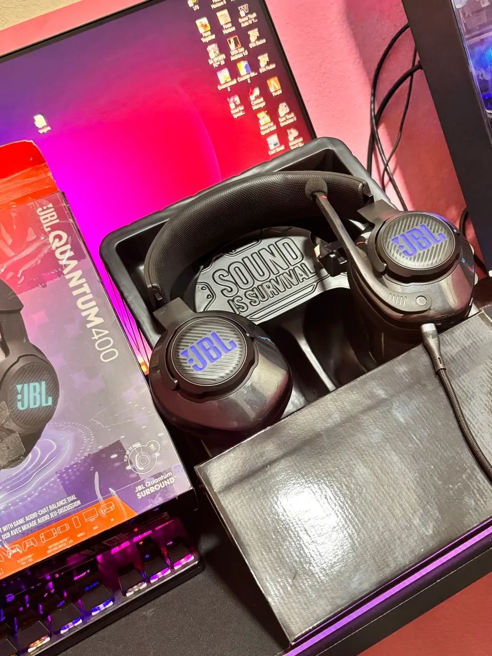 Headset JBL Quantum 400 - Foto 2