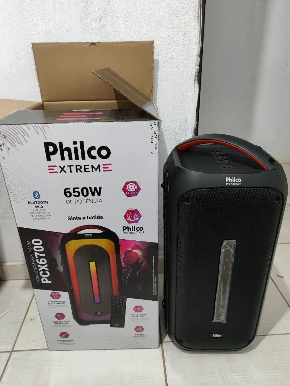 Caixa de Som Amplificada Philco 650w