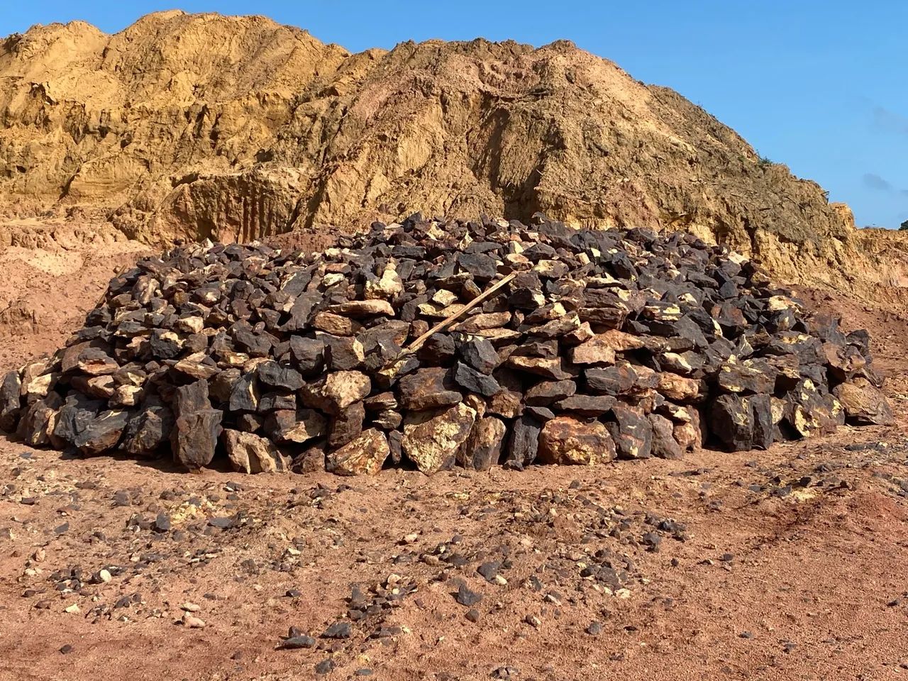 Areia seixo pedra  - Foto 3