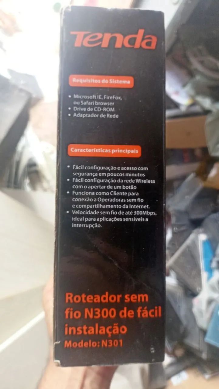 Roteador Repetidor Tenda 300mbps - Foto 3
