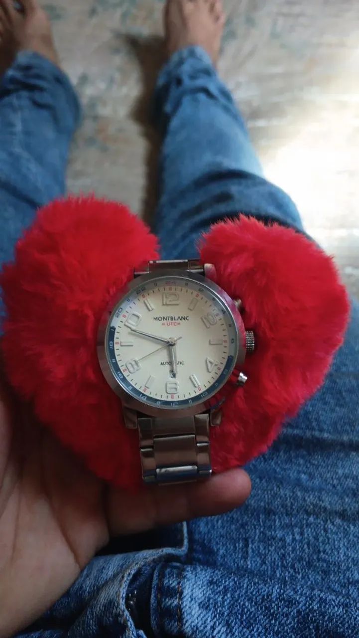 Vendo relógio mont blanc  seminovo ... acompanhar caixa   - Foto 2