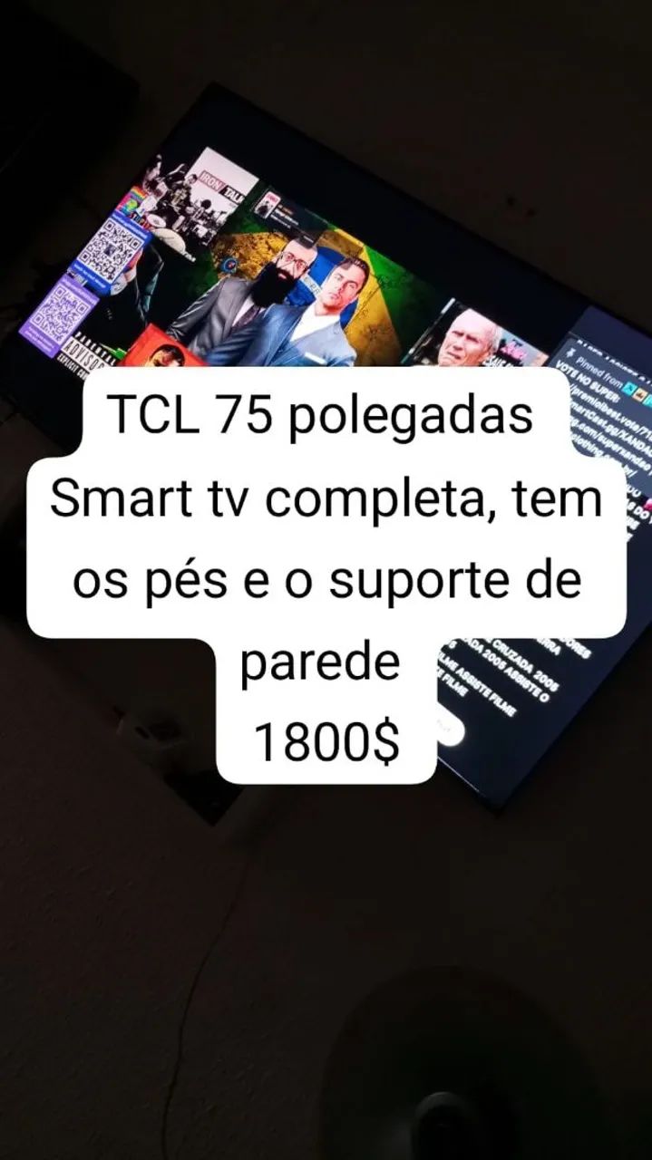 TCL 75 polegadas sem defeitos! - Foto 3