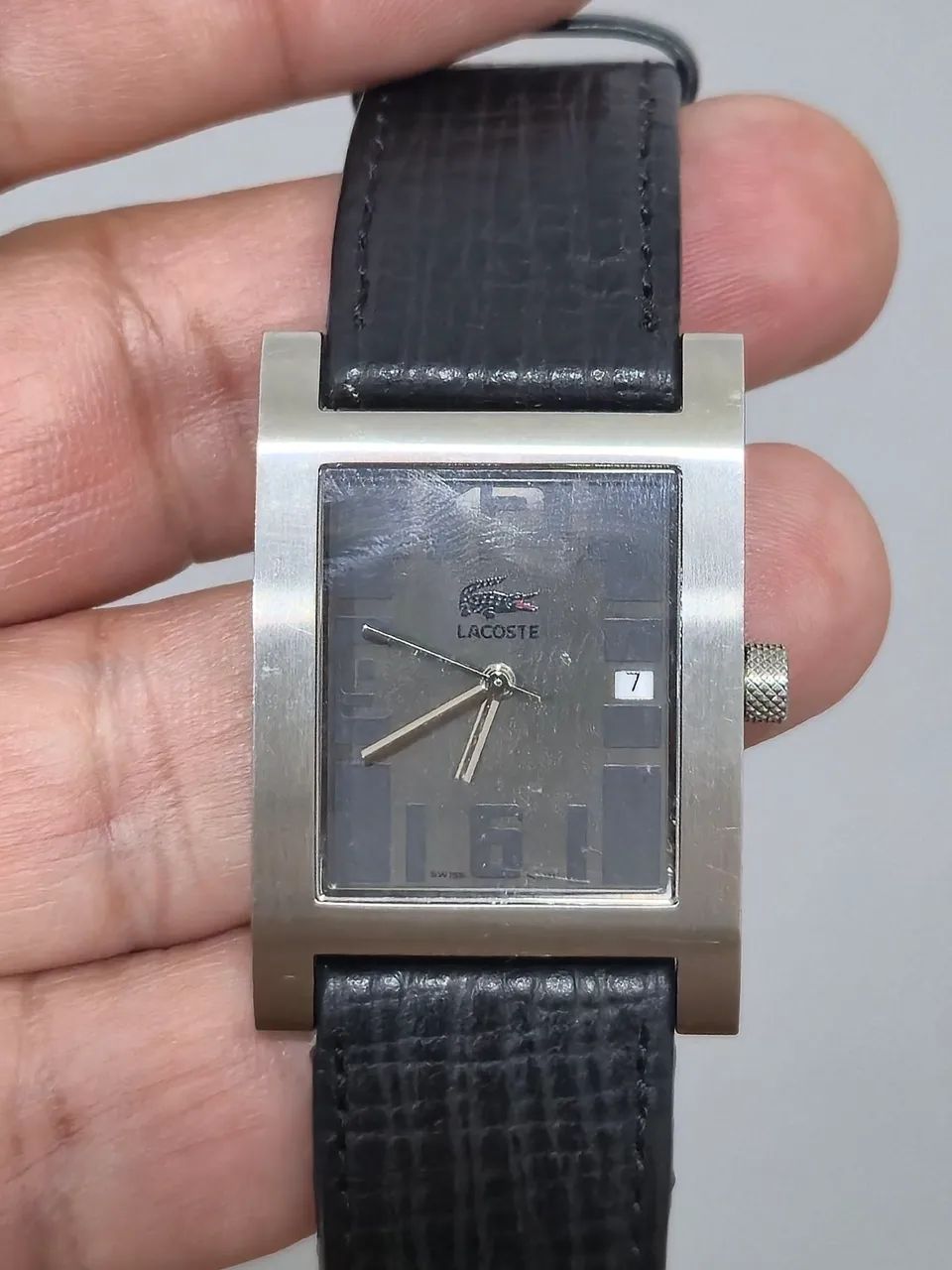 Relógio LACOSTE TANK  À QUARTZ  -   ORIGINAL - Foto 3