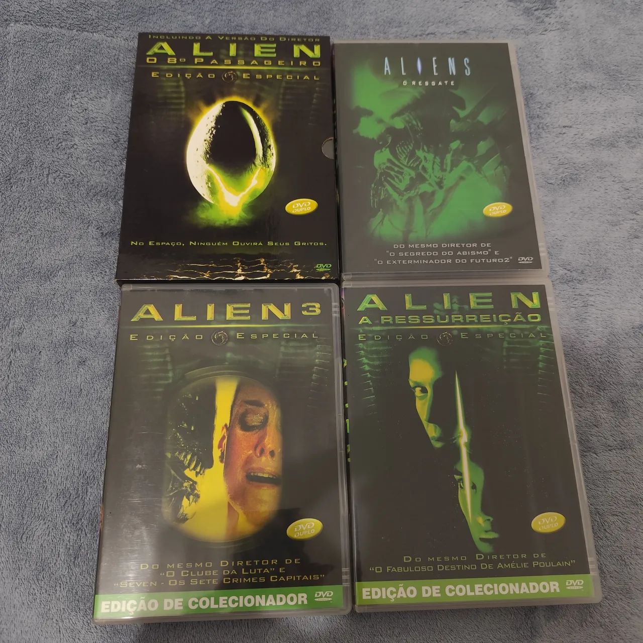 DVDs Alien (Duplos) - Quadrilogia