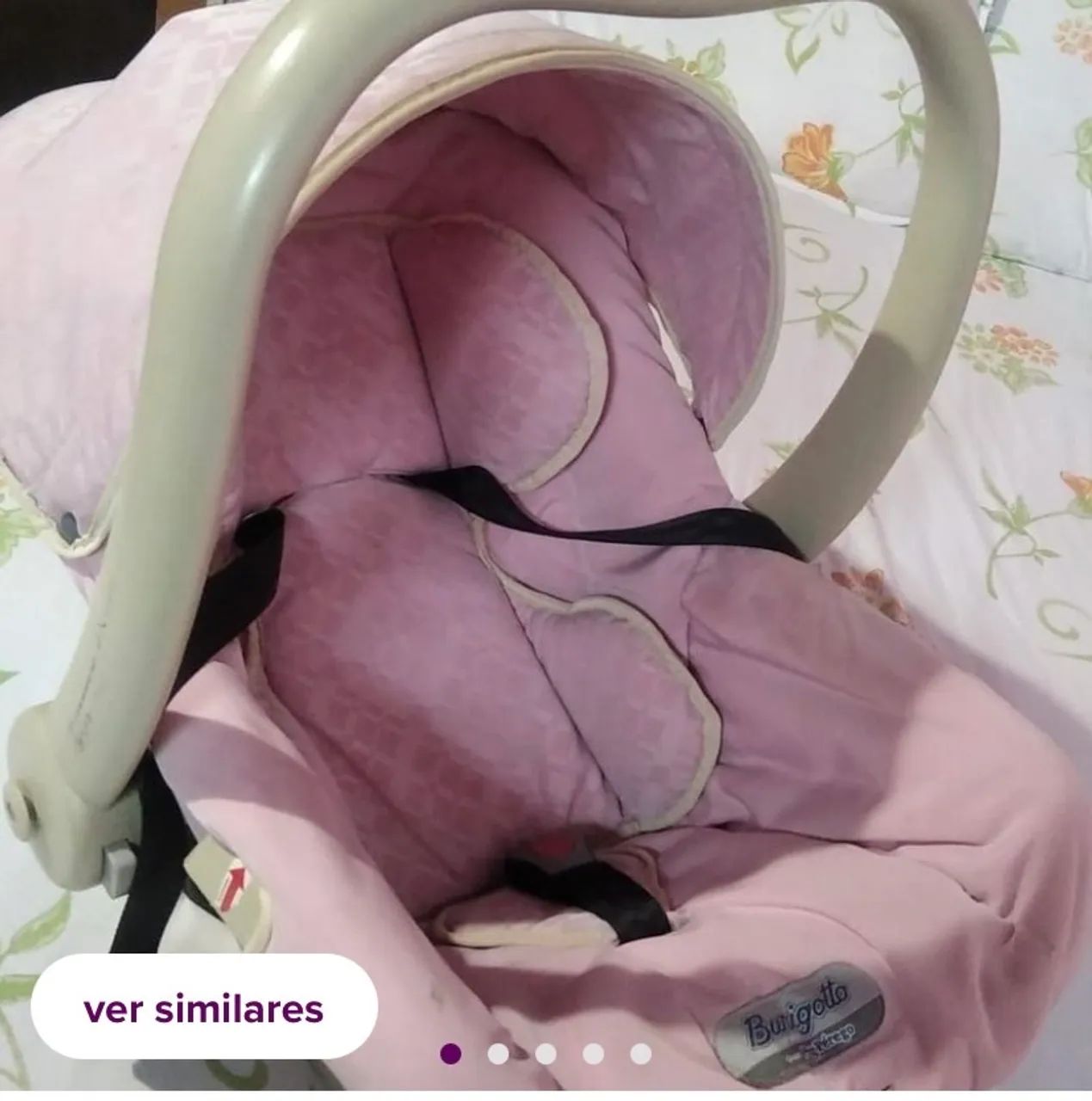 Vende-se bebê conforto com base  - Foto 2