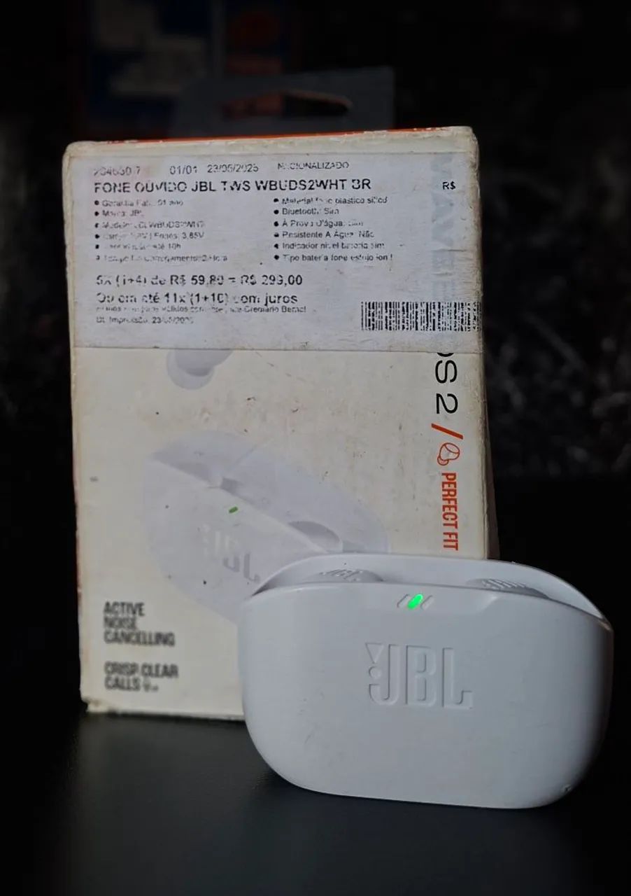 Fone JBL wavw buds 2