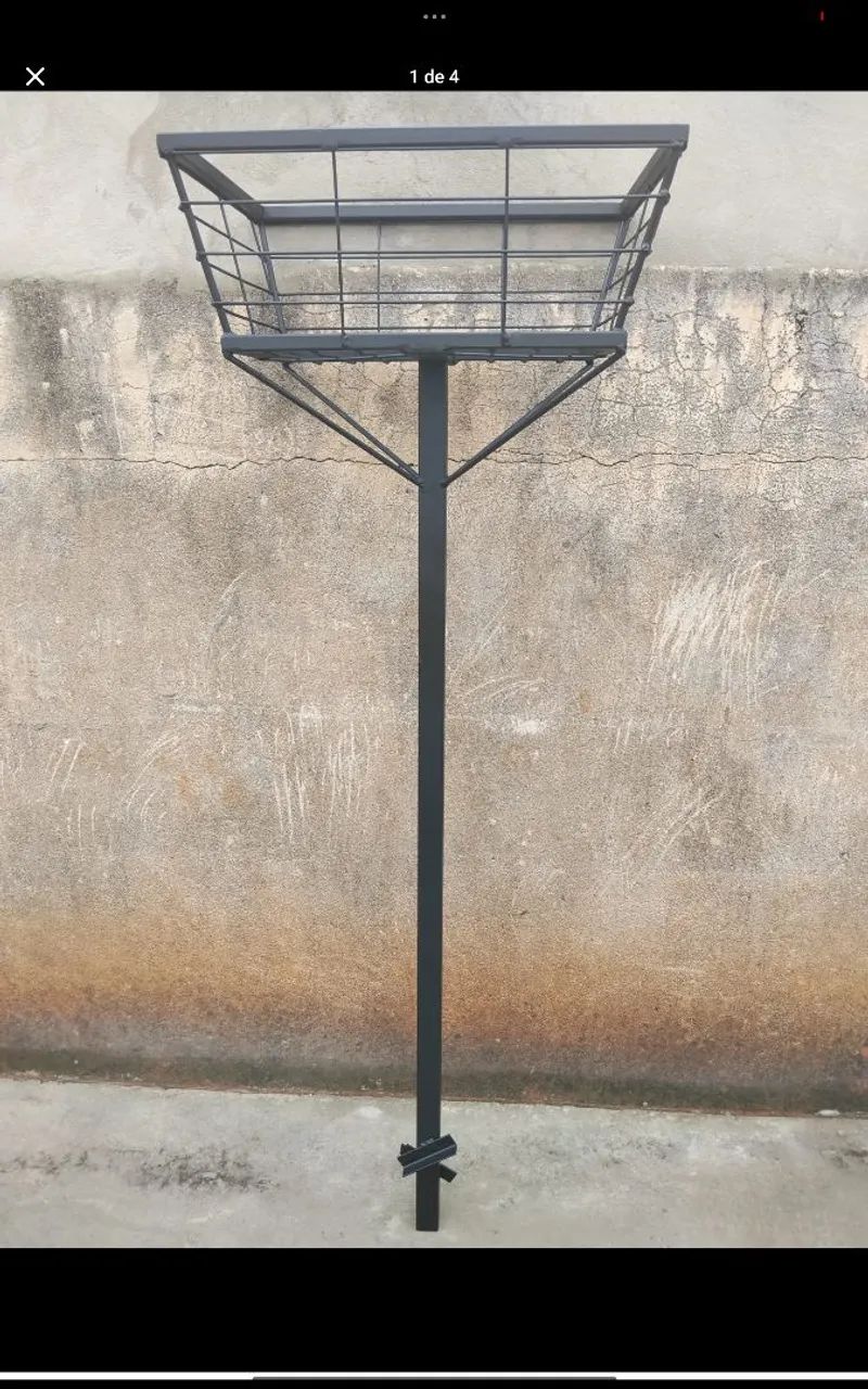 Lixeira Reforçada para Calçadas 