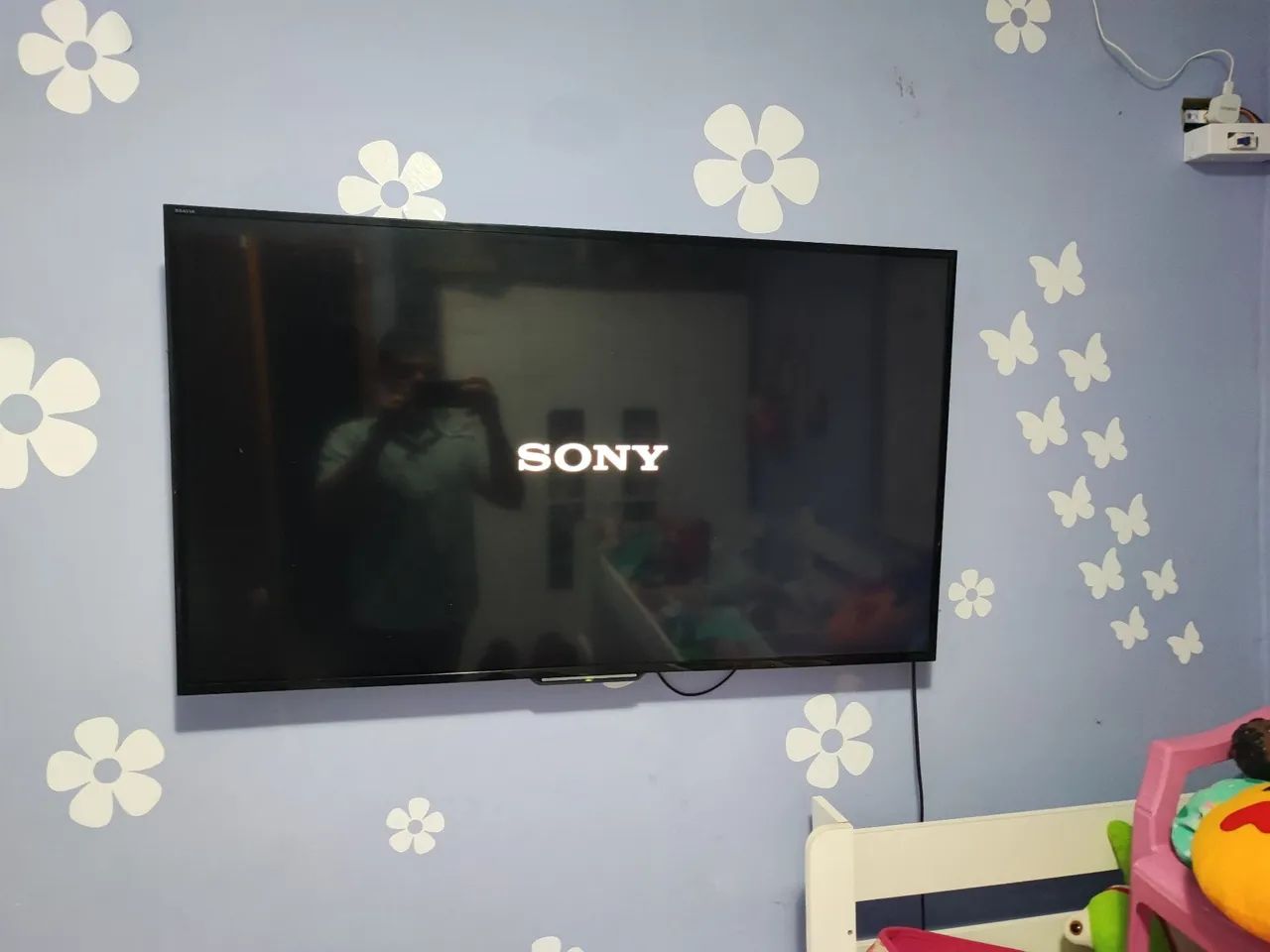 Tv Sony 48 polegadas com defeito.