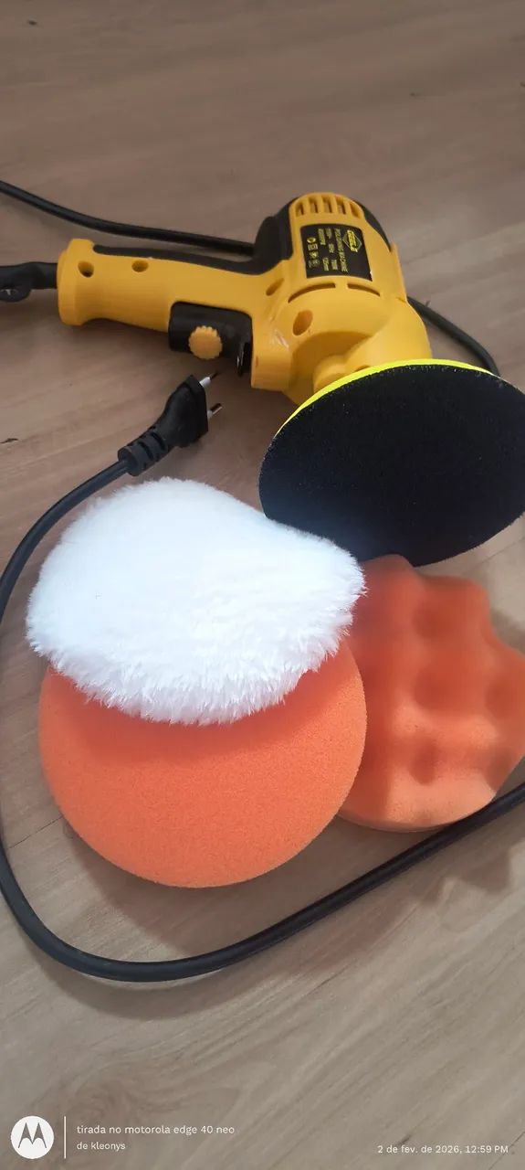 A politriz lixadeira Power tools e a ferramenta ideal para dar o acabamento perfeito  - Foto 2