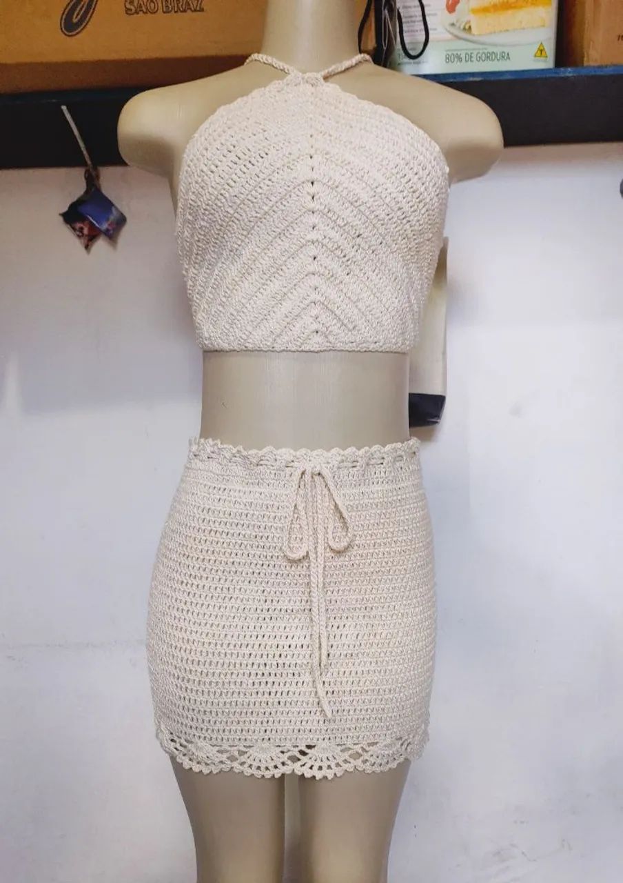 VESTIDO DE CROCHÊ  - Foto 4