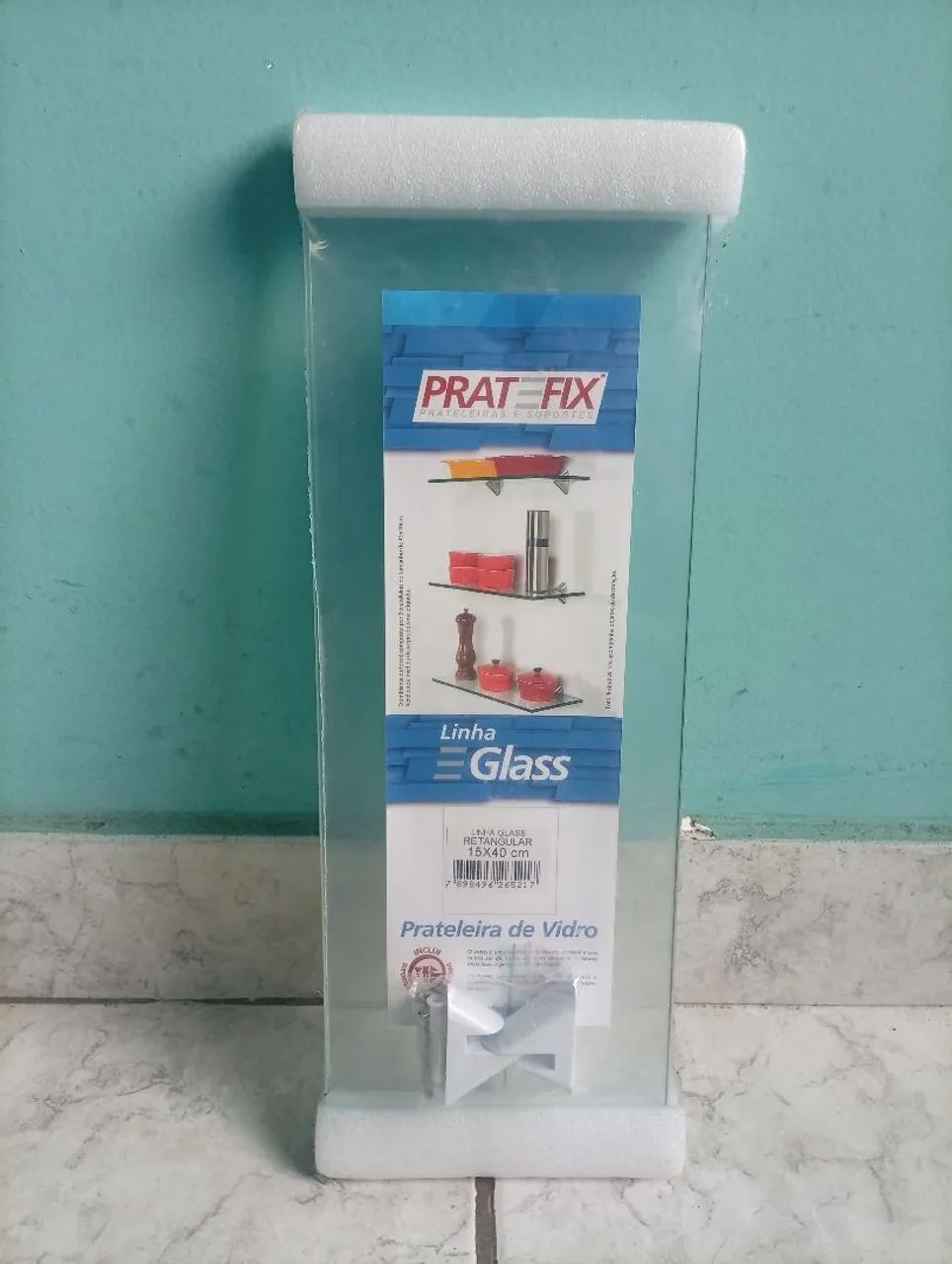 Prateleira reta 15x40 