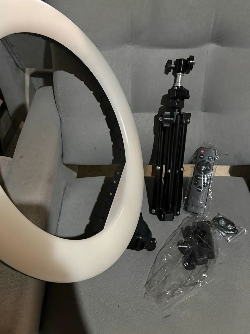 Iluminador Led Ring Light Lumi + Espelho - Lf-r480 Com Nf - Foto 4