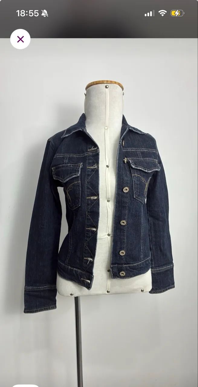 jaqueta jeans agatha p - Foto 3