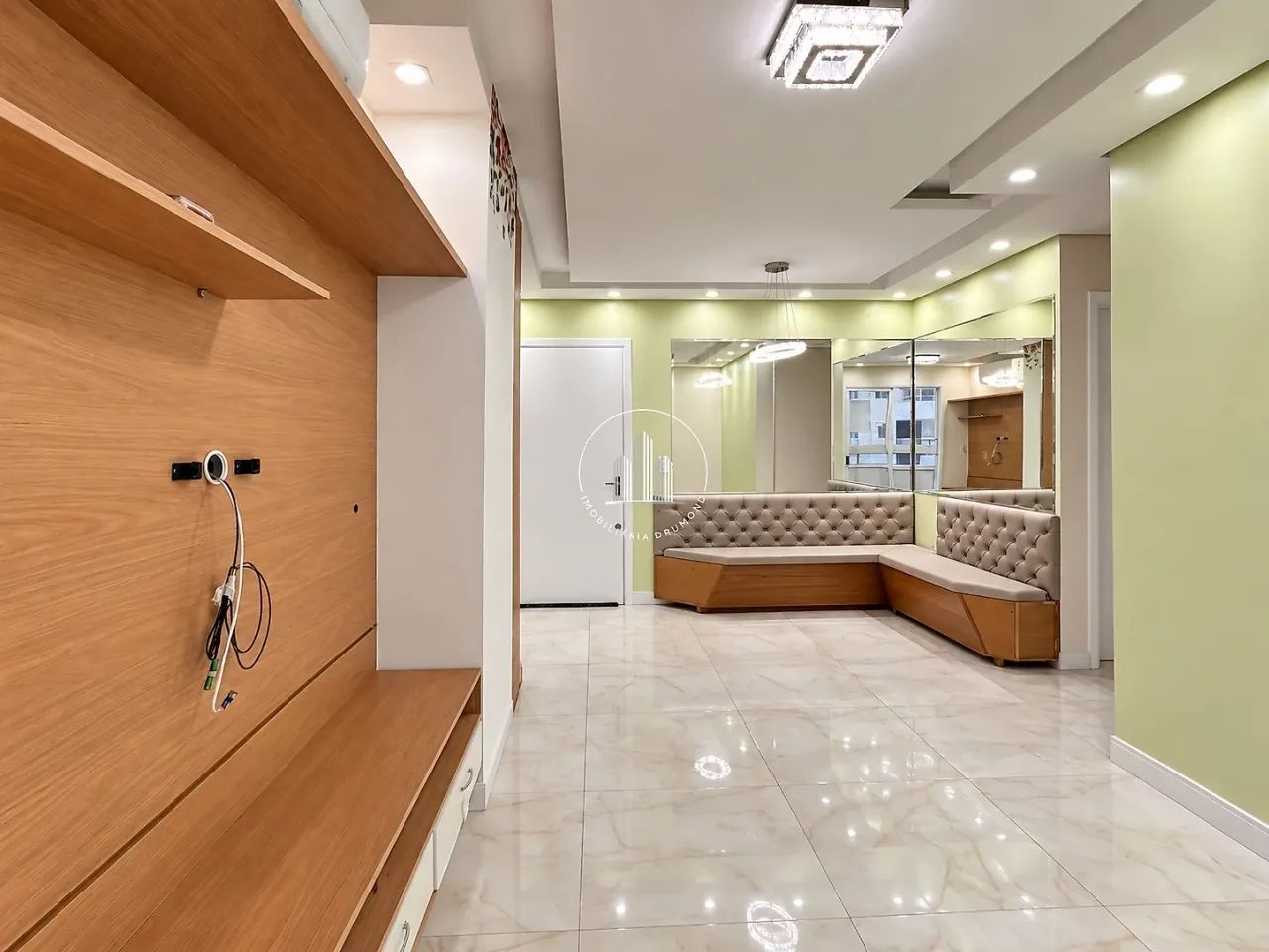Apartamento 2 dormitórios com Piscina - Pedra Branca - EST - Foto 2