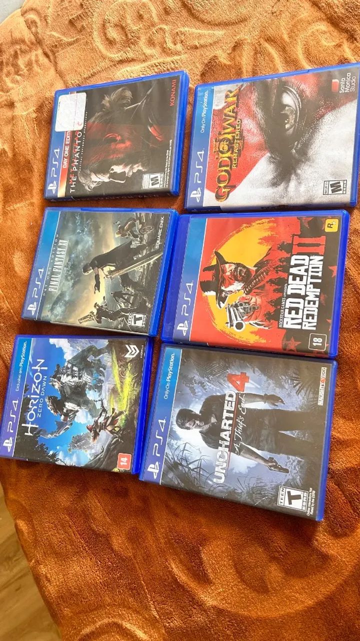 PS4 com dois controles  - Foto 4