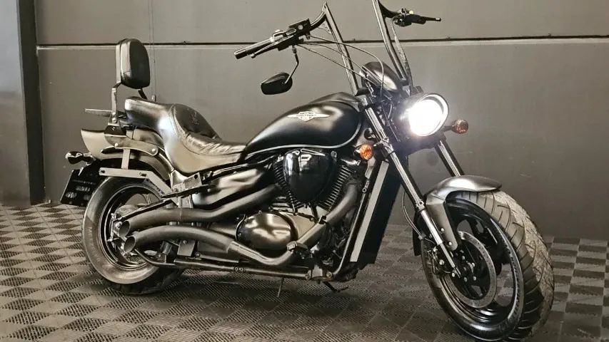  Suzuki - Boulevard M800 - 2011 - Preta - Foto 4
