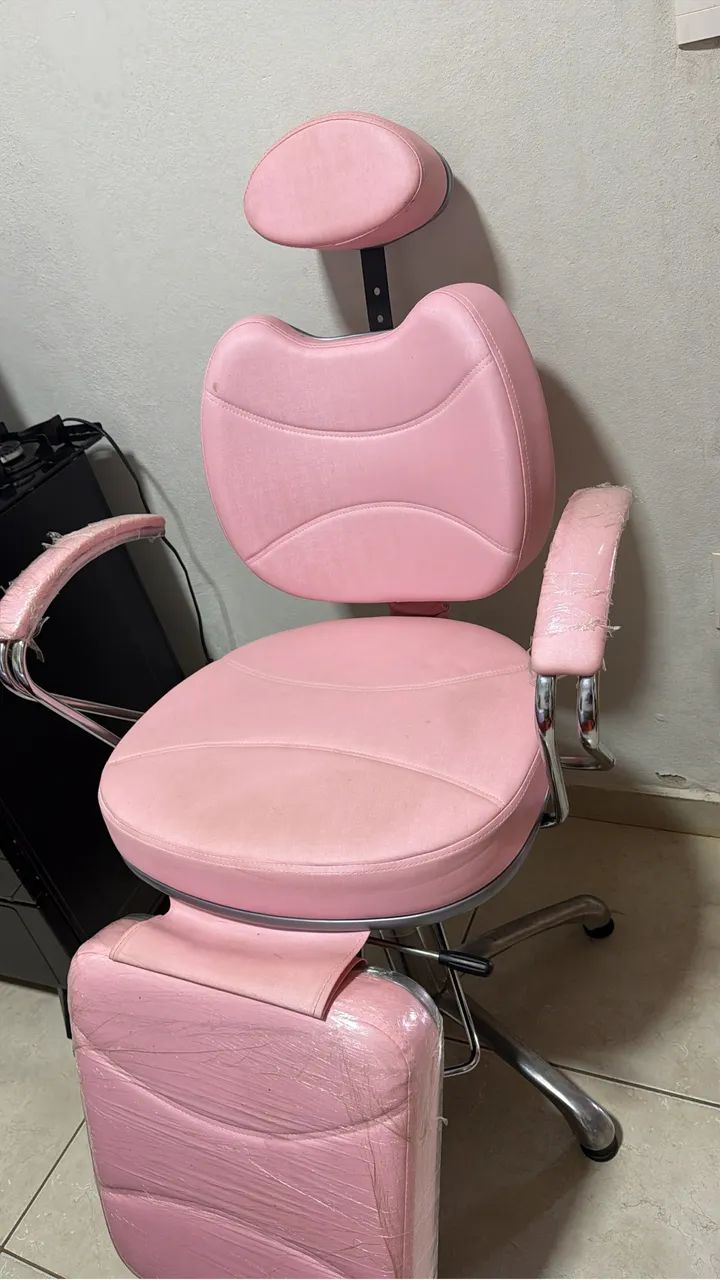 Cadeira maquiagem reclinável 