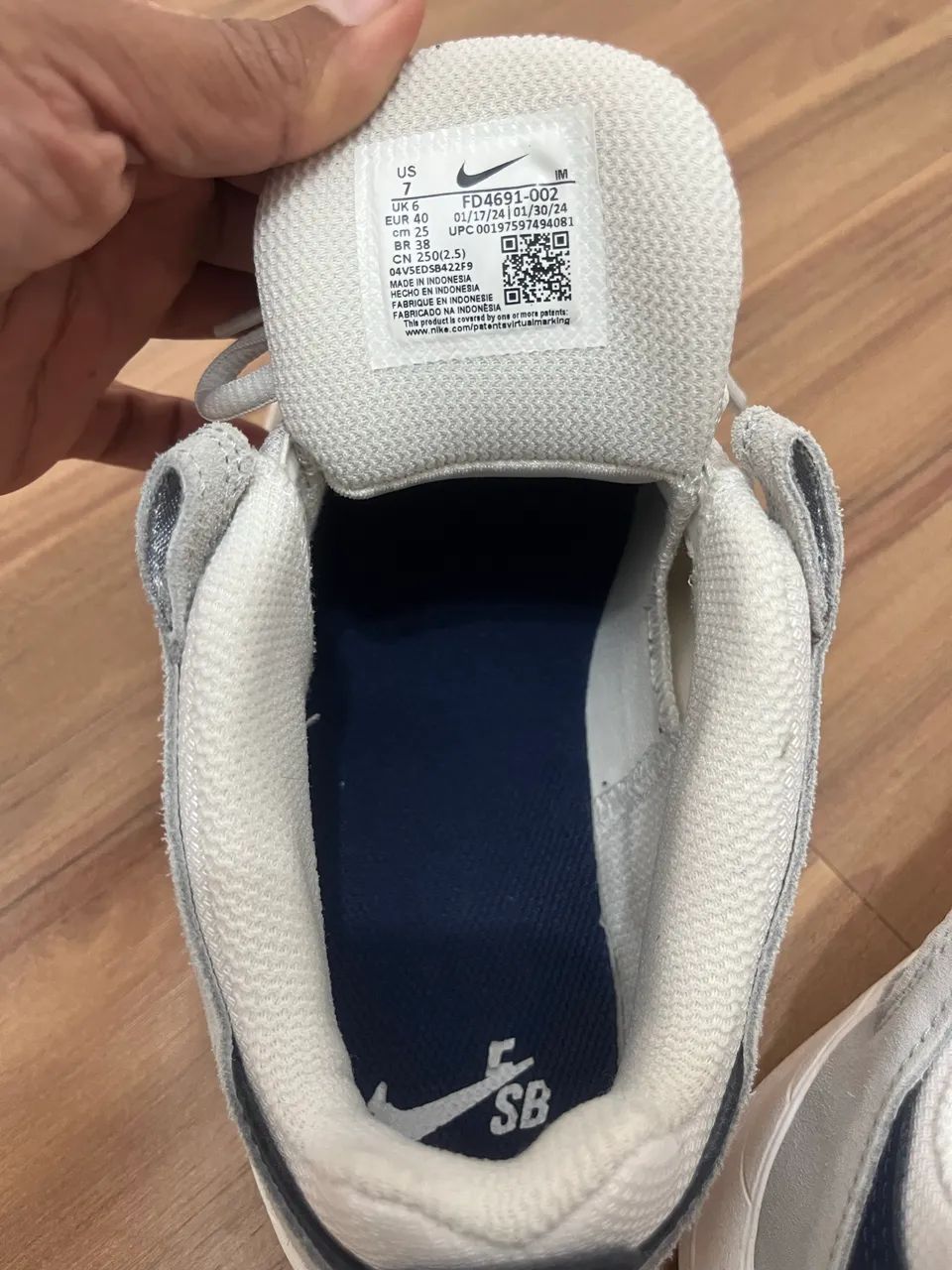 Nike Sb - Vertebrae novo / tamanho 38 - Foto 6