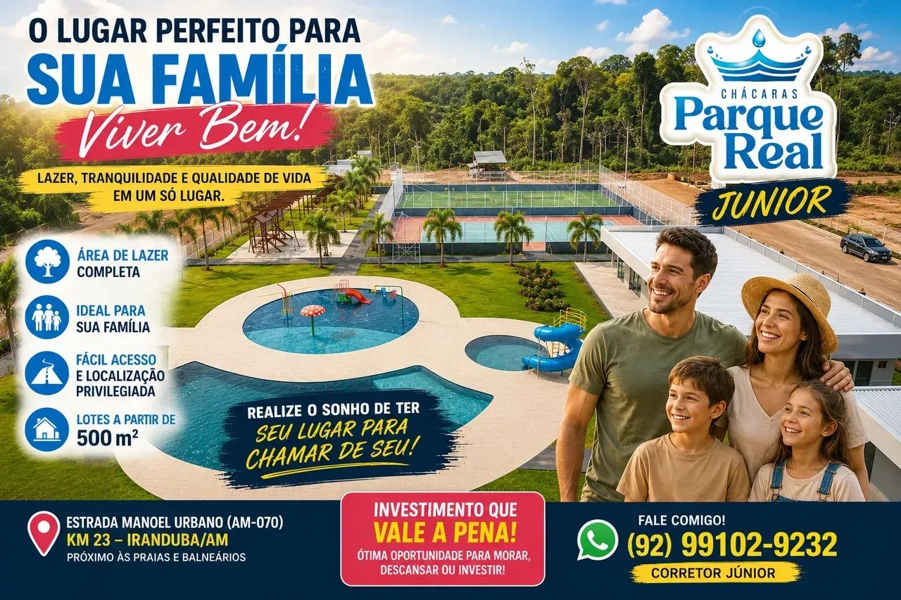 Repasse de lotes- Chácaras Parque real