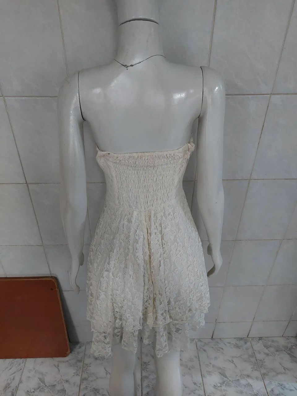 Vestido Branco - Tamanho G - Foto 2
