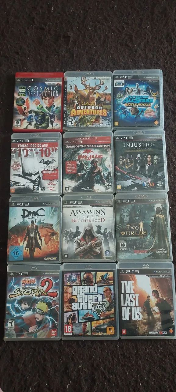 Jogos ps3 