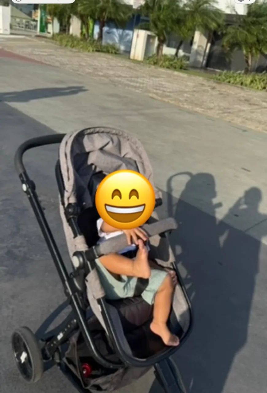 carrinho e bebê conforto isofix Safty