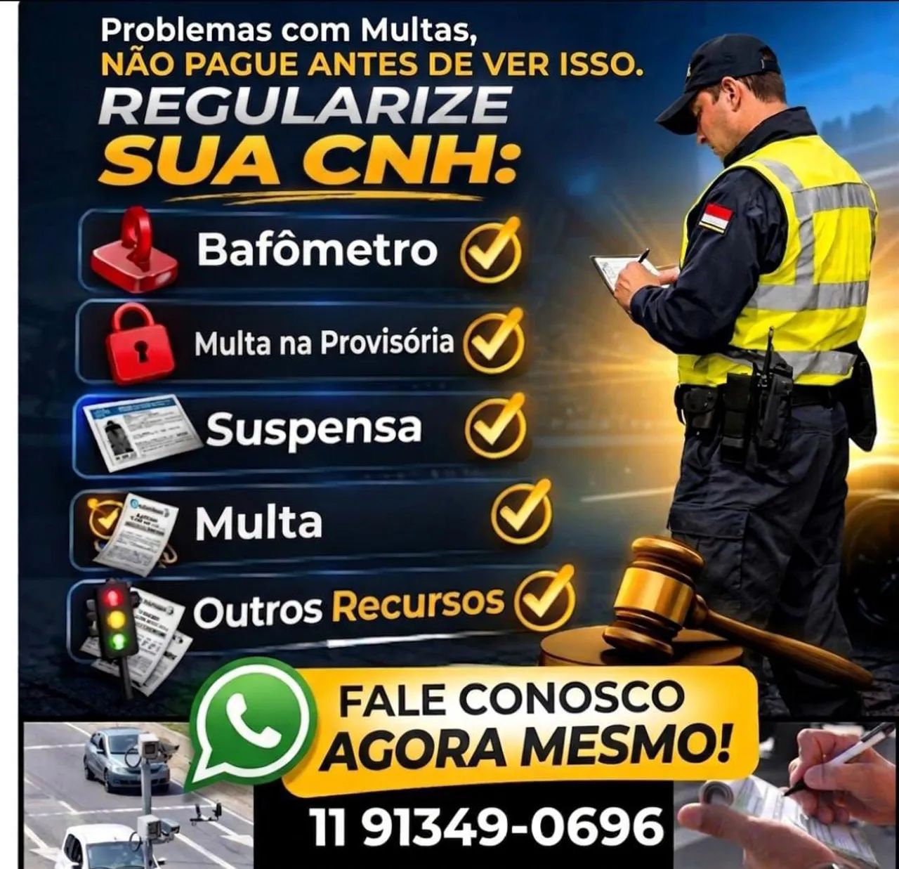 ? RECURSOS DE MULTAS DE TRÂNSITO | DEFESA DA CNH