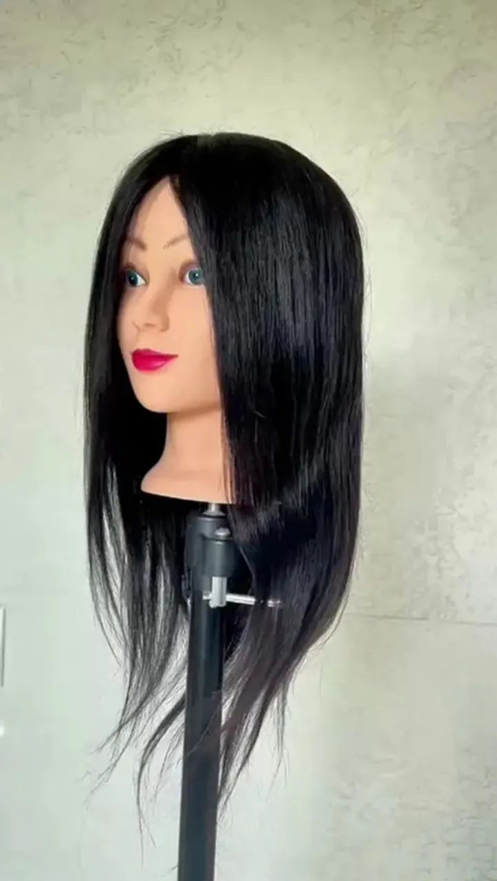 Manequim cabeça treinamento profissional com suporte - Foto 3