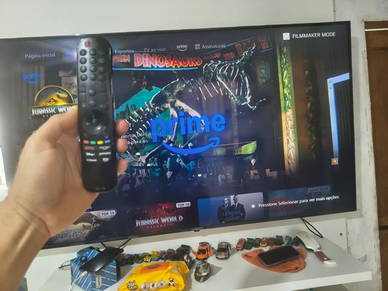 Smart tv LG 65 controle mágico parcelo 12x sem juros  - Foto 3