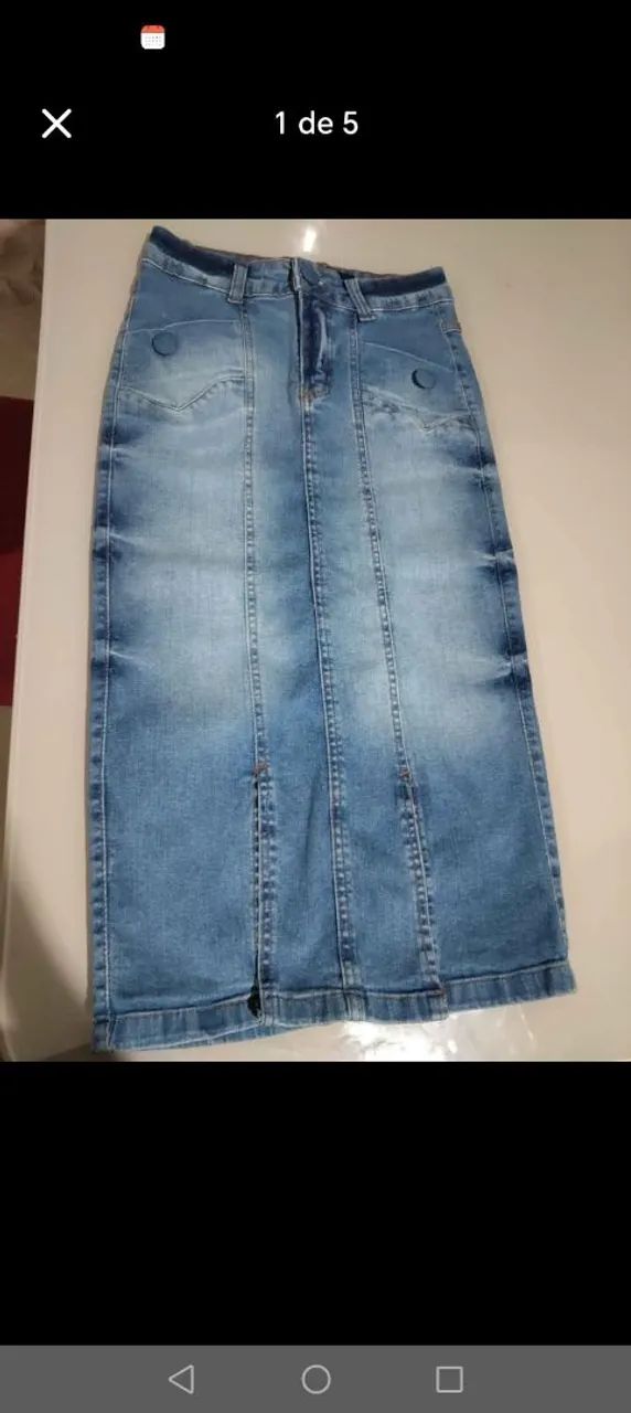 Saia Jeans - Foto 2