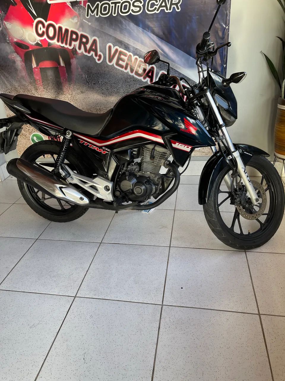Honda CG 160 Titan 2021 - Impecável e Pronta para Rodar! - Foto 4