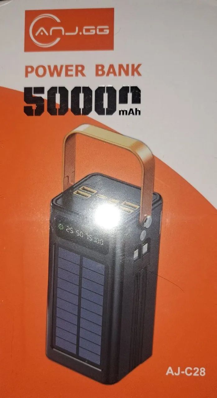 Bateria portátil com Carregamento Solar 50.000 - Foto 3