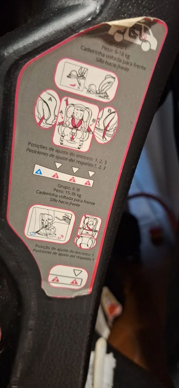 Cadeirinha infantil automotivo - Foto 4