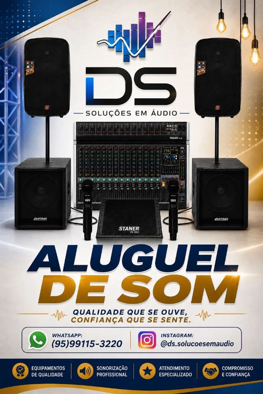 Aluguel de Som - DS Soluções em Áudio.  - Foto 2