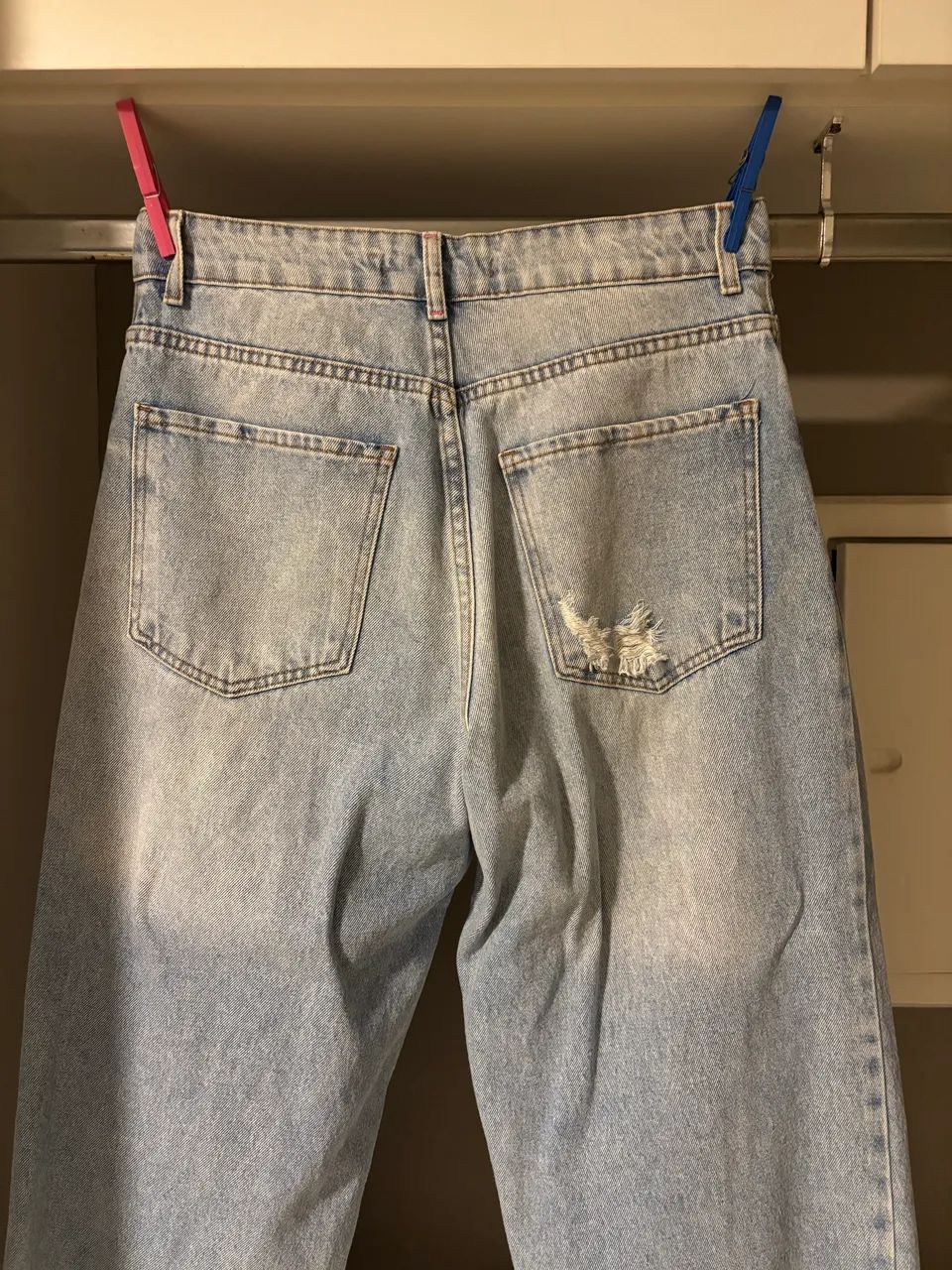  Calça jeans wide leg  - Foto 3